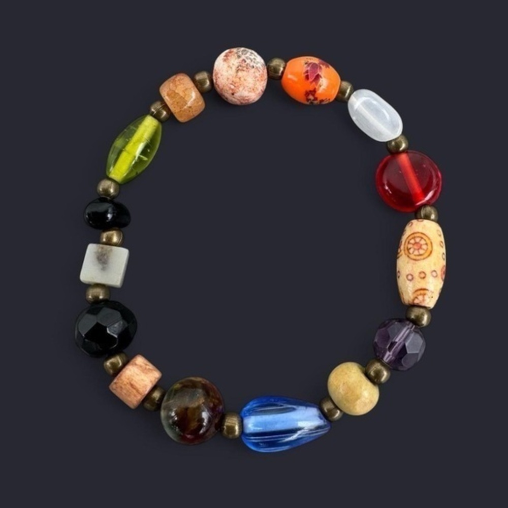 Boho Mixed Bead Bracelet